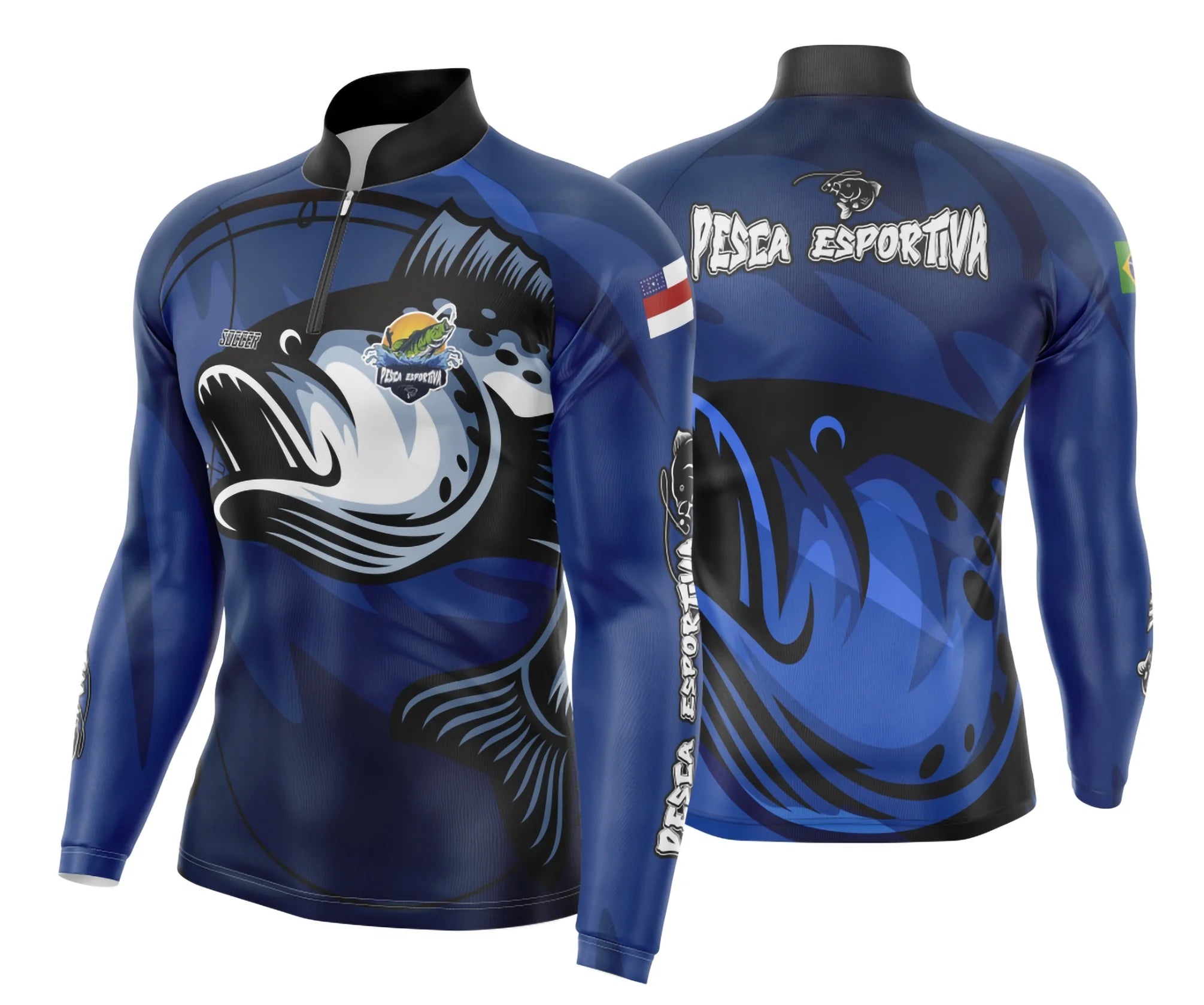 Camisa de Pesca Esportiva UV - Fisgada | Modelo 09