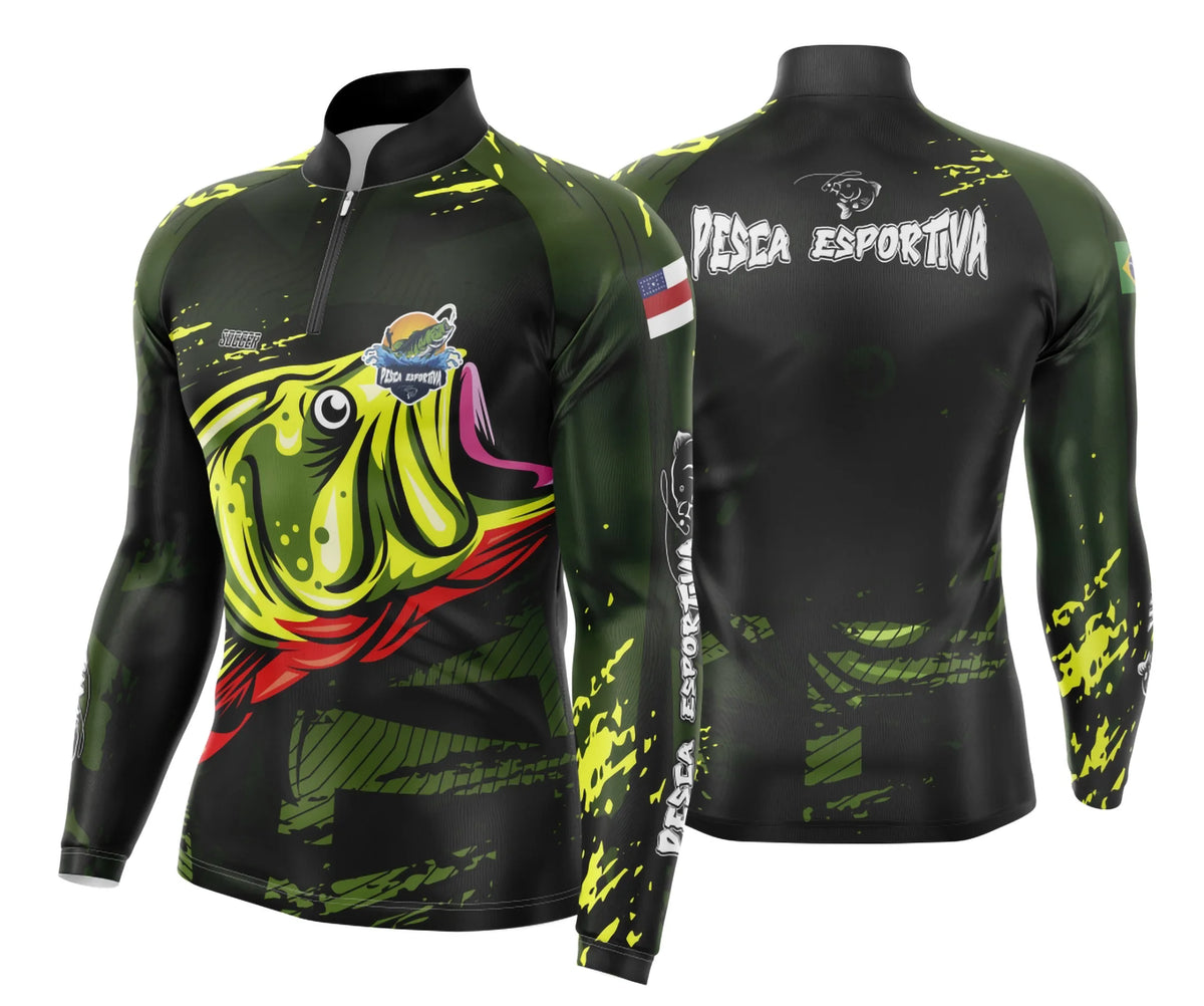 Camisa de Pesca Esportiva UV - Fisgada | Modelo 11
