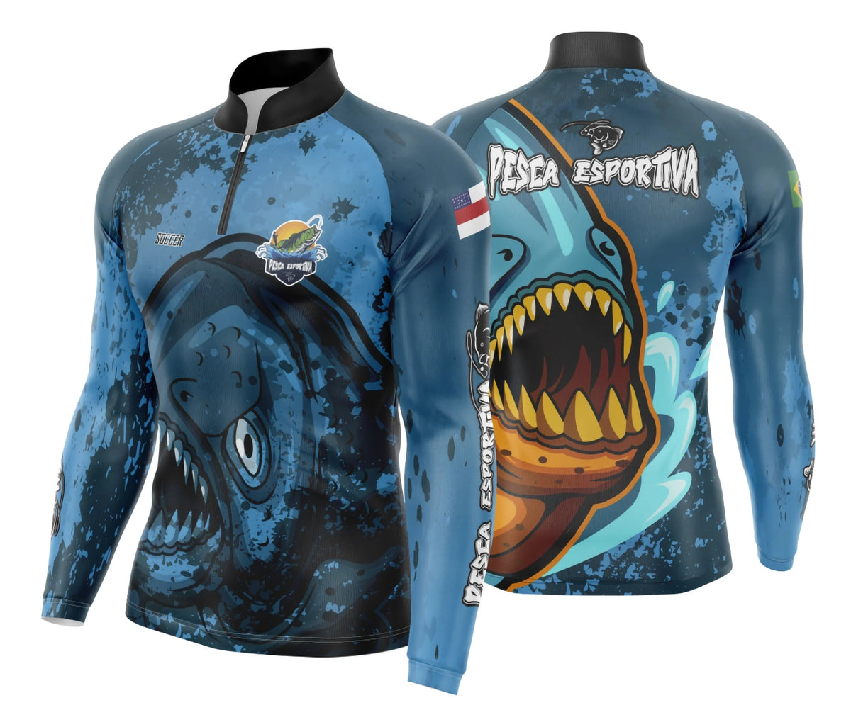 Camisa de Pesca Esportiva UV - Fisgada | Modelo 12