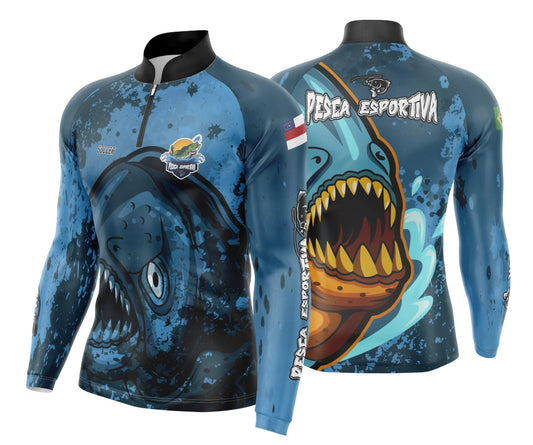 Camisa de Pesca Esportiva UV - Fisgada | Modelo 12