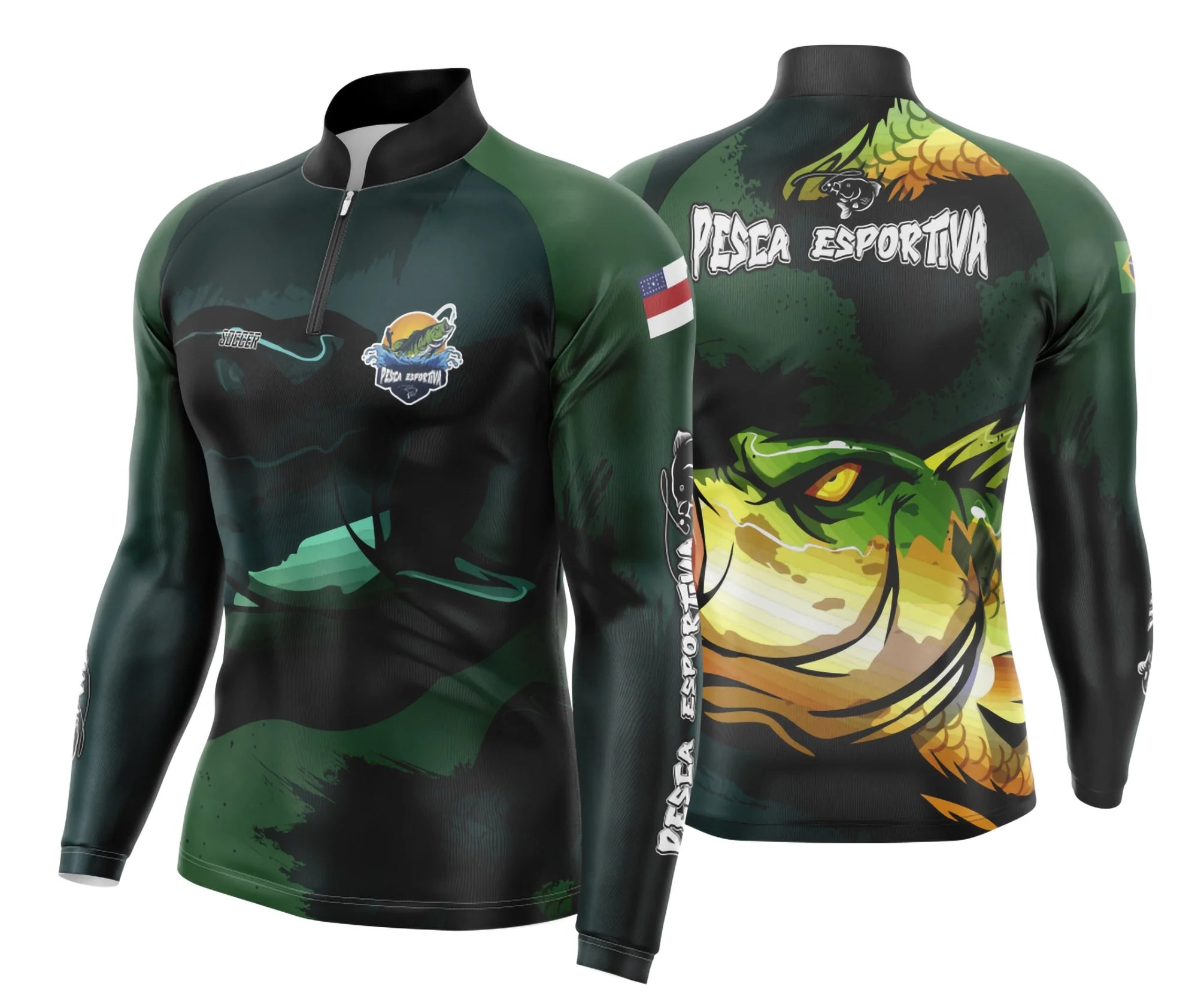 Camisa de Pesca Esportiva UV - Fisgada | Modelo 13