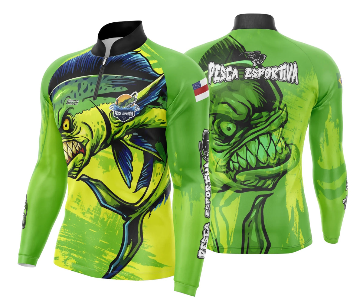 Camisa de Pesca Esportiva UV - Fisgada | Modelo 14