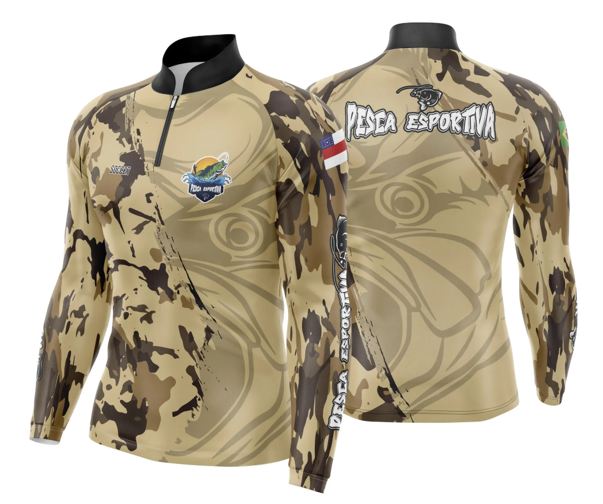 Camisa de Pesca Esportiva UV - Fisgada | Modelo 15