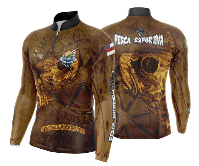 Camisa de Pesca Esportiva UV - Fisgada | Modelo 16