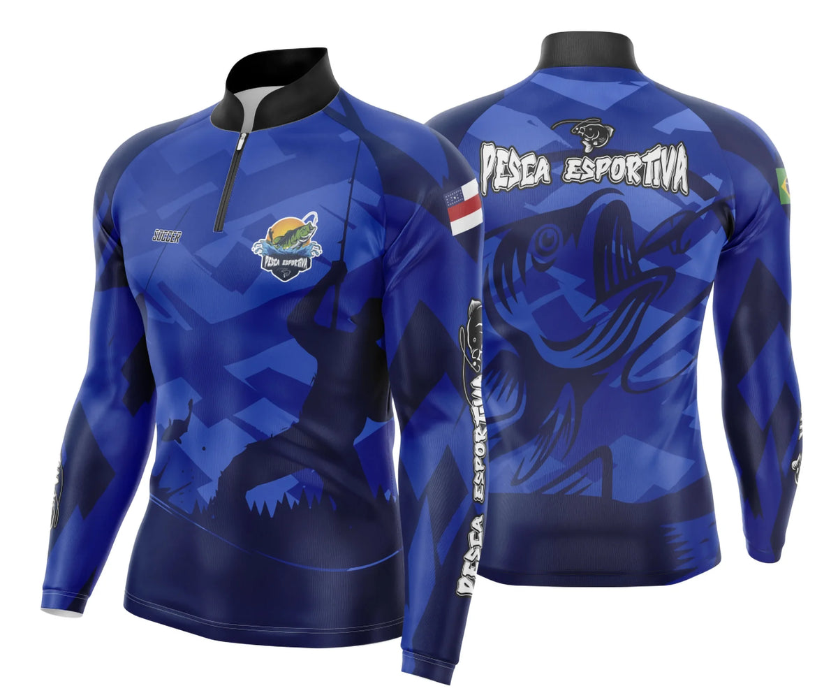 Camisa de Pesca Esportiva UV - Fisgada | Modelo 17