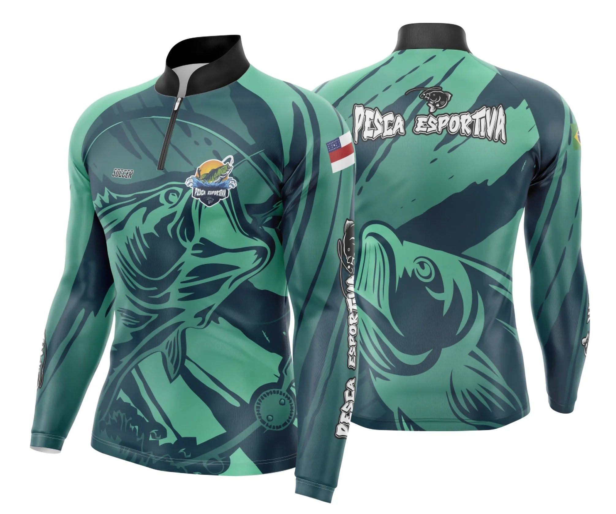 Camisa de Pesca Esportiva UV - Fisgada | Modelo 18