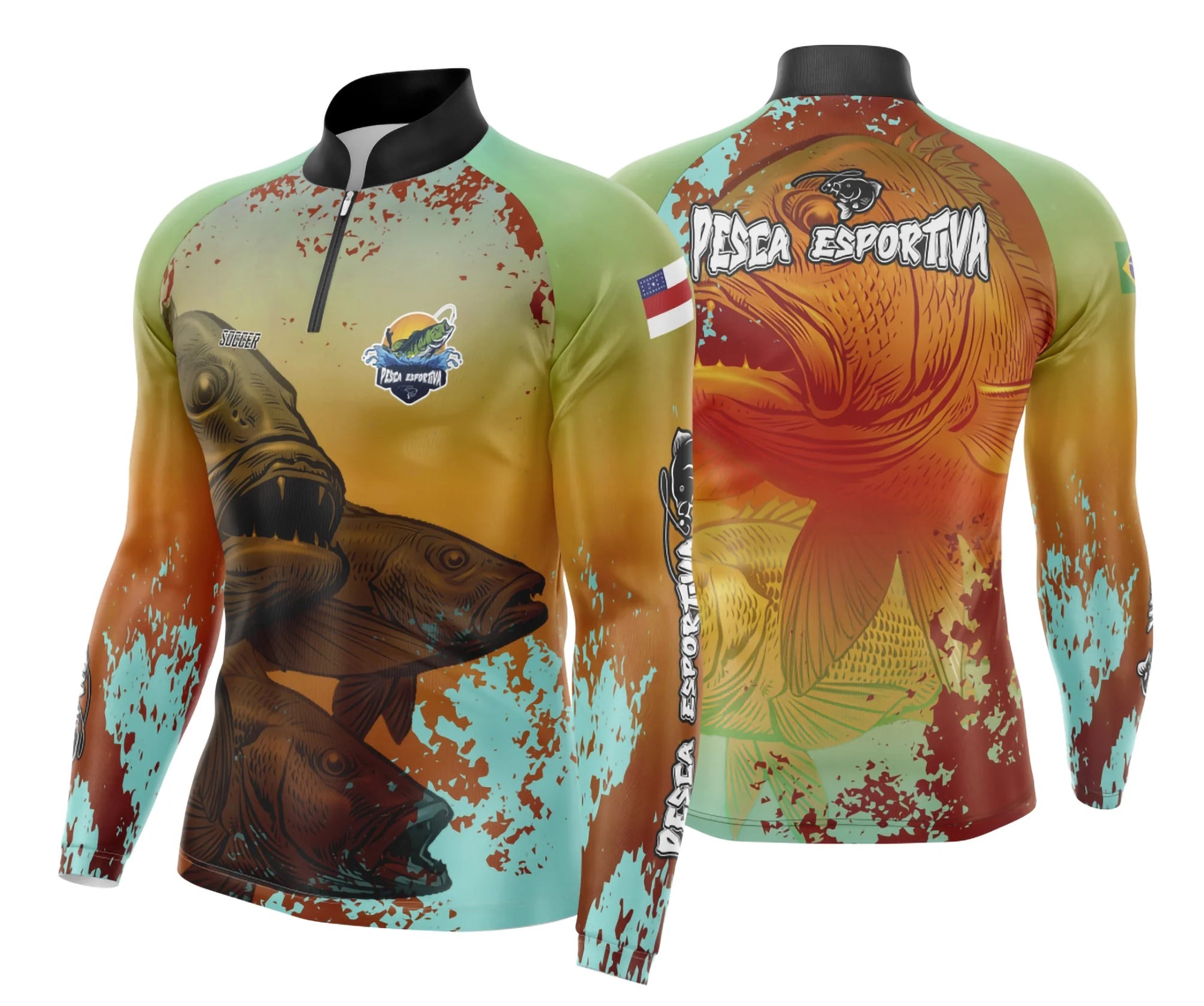 Camisa de Pesca Esportiva UV - Fisgada | Modelo 20