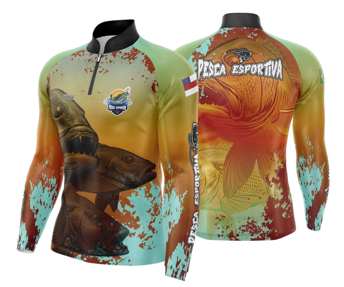 Camisa de Pesca Esportiva UV - Fisgada | Modelo 20