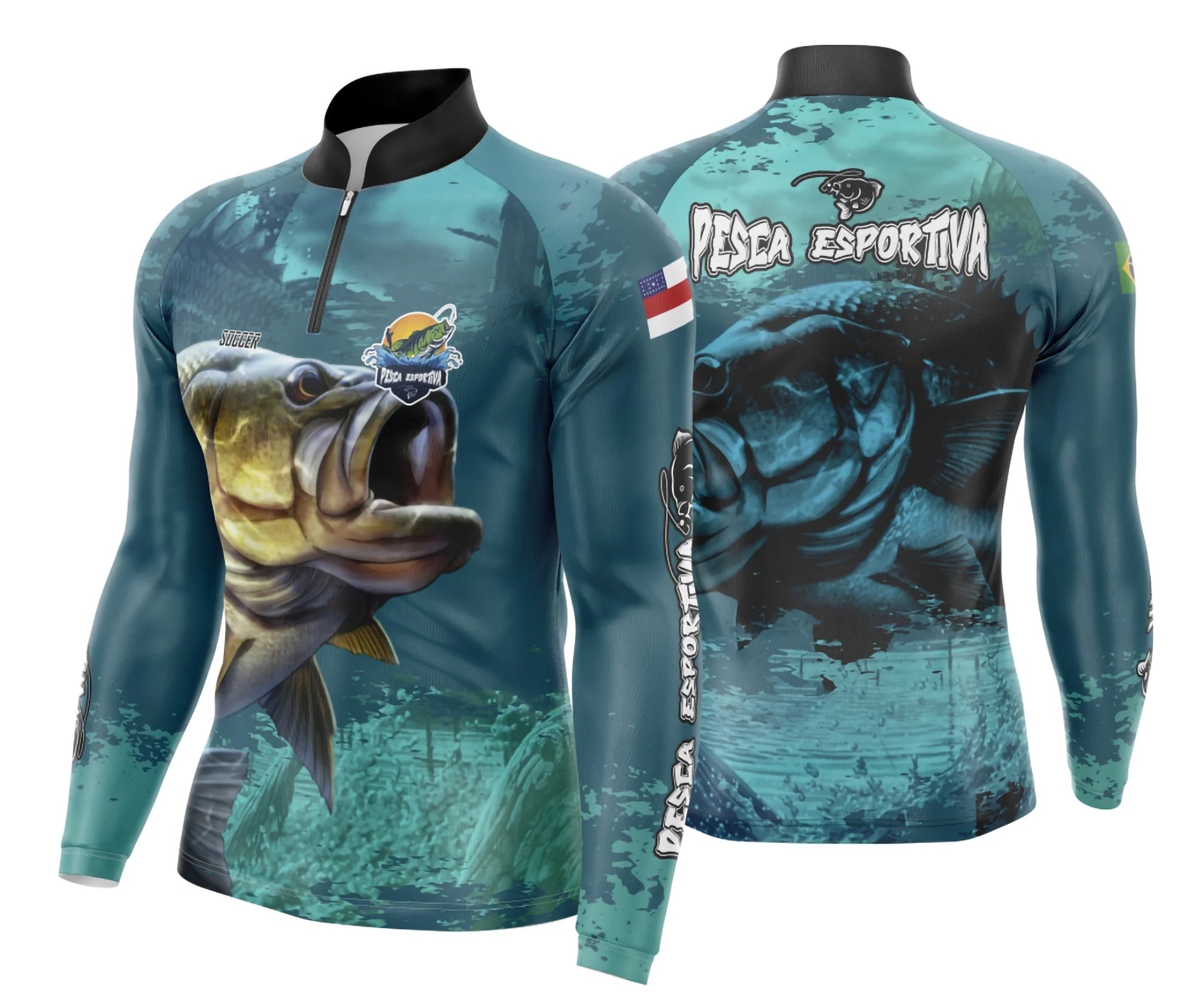 Camisa de Pesca Esportiva UV - Fisgada | Modelo 22