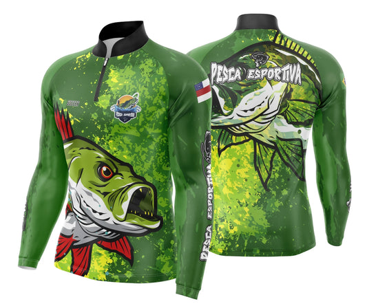 Camisa de Pesca Esportiva UV - Fisgada | Modelo 23