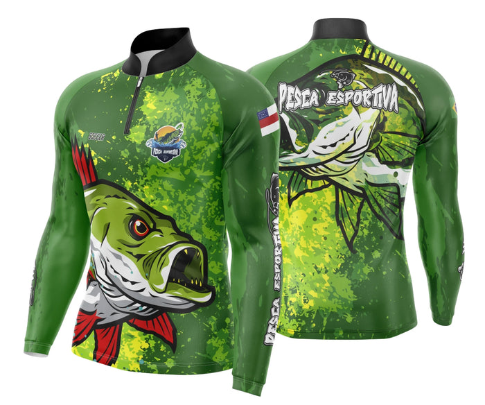 Camisa de Pesca Esportiva UV - Fisgada | Modelo 23