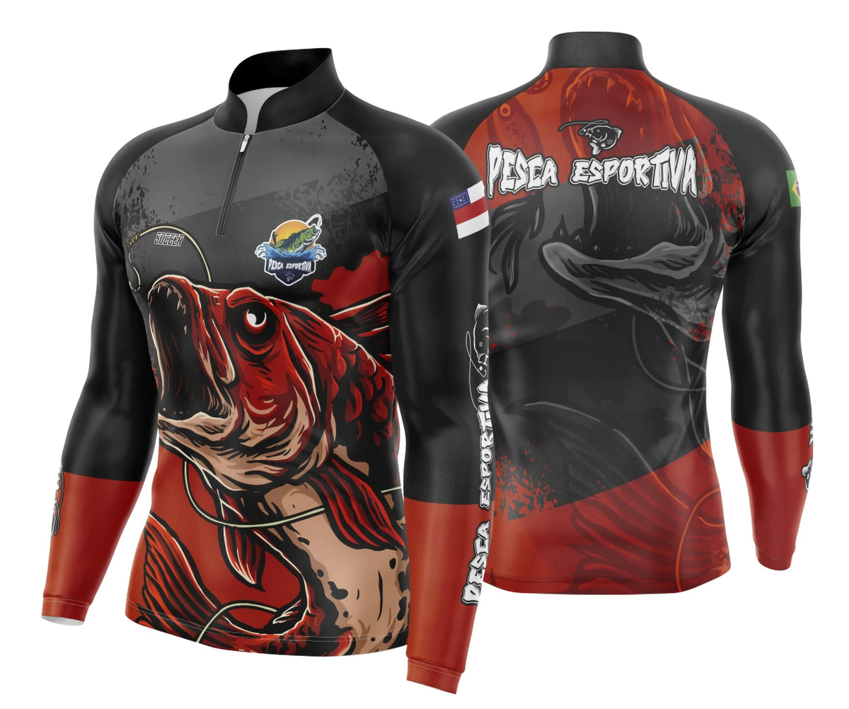 Camisa de Pesca Esportiva UV - Fisgada | Modelo 27