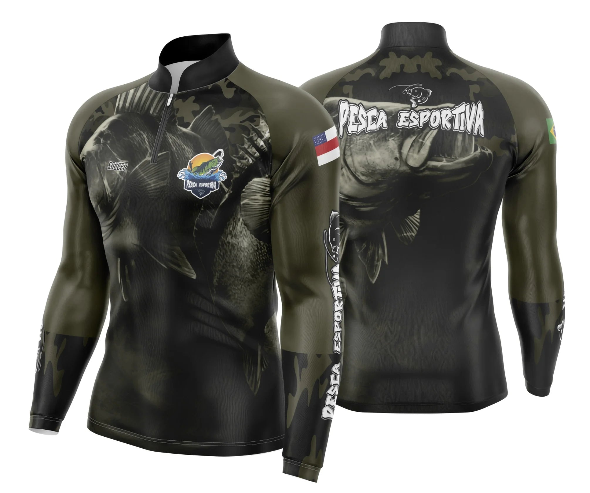 Camisa de Pesca Esportiva UV - Fisgada | Modelo 28
