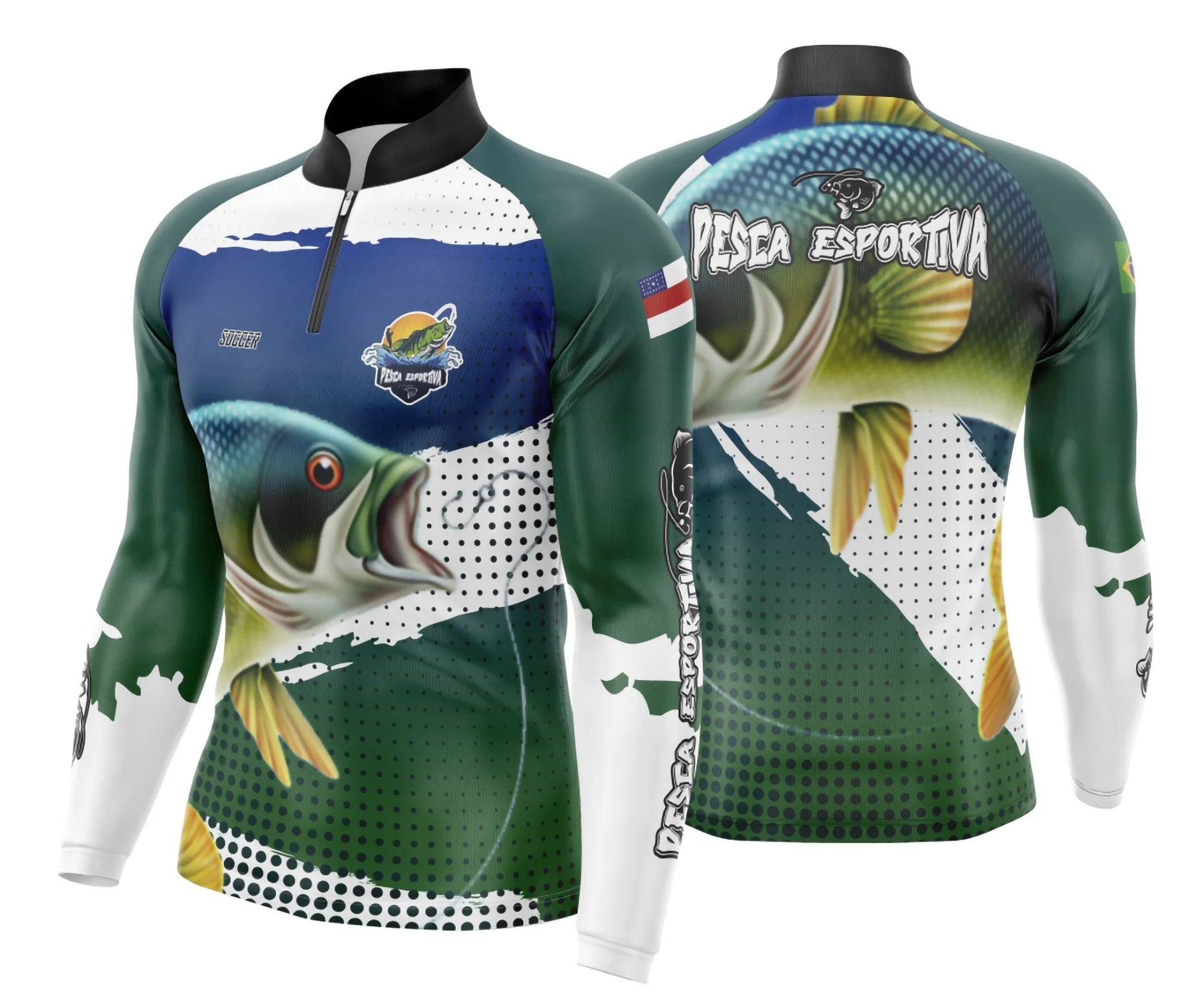Camisa de Pesca Esportiva UV - Fisgada | Modelo 08