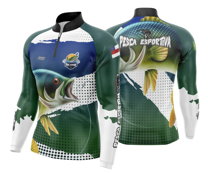 Camisa de Pesca Esportiva UV - Fisgada | Modelo 08