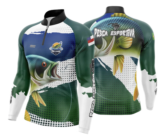 Camisa de Pesca Esportiva UV - Fisgada | Modelo 08