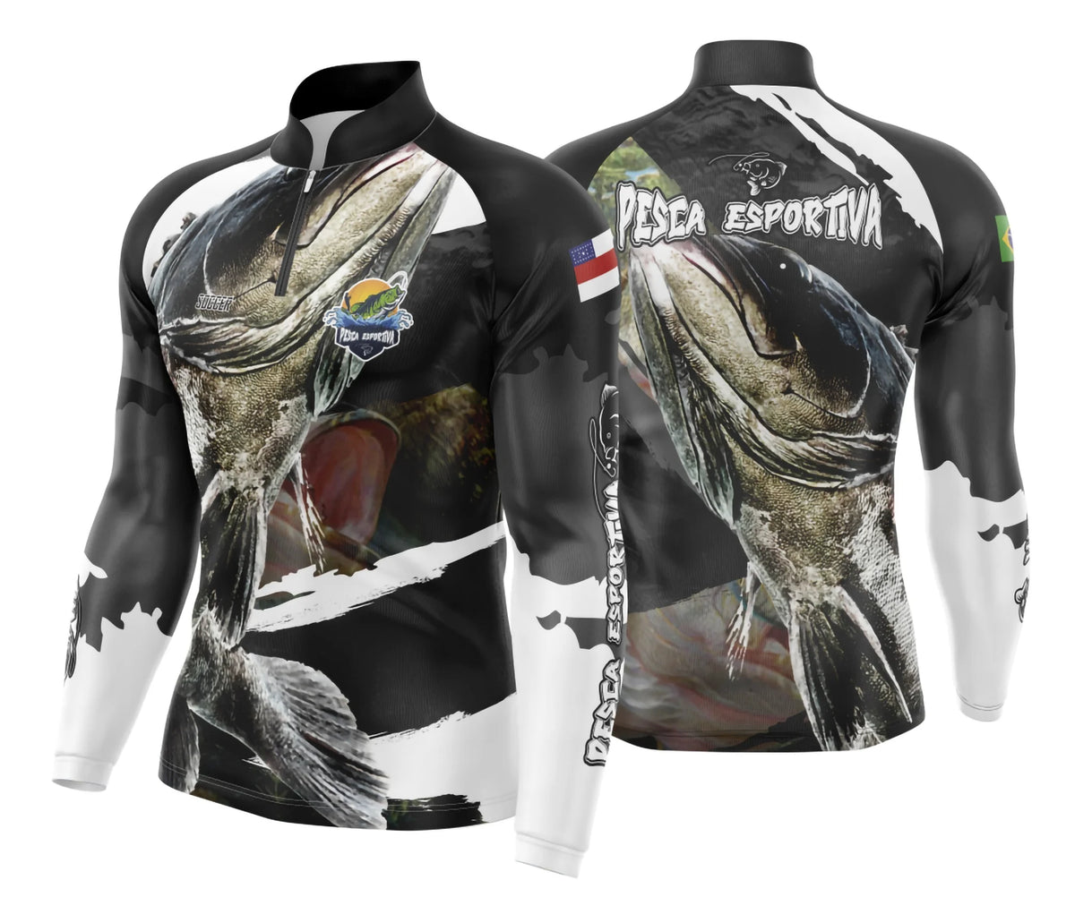 Camisa de Pesca Esportiva UV - Fisgada | Modelo 09