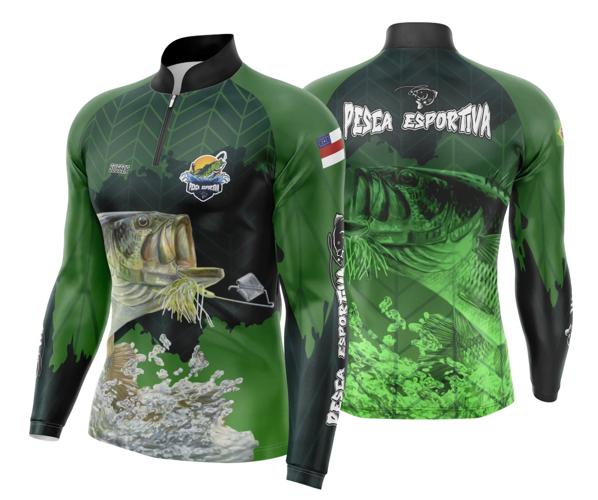 Camisa de Pesca Esportiva UV - Fisgada | Modelo 10