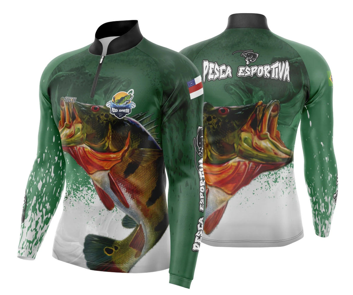 Camisa de Pesca Esportiva UV - Fisgada | Modelo 12