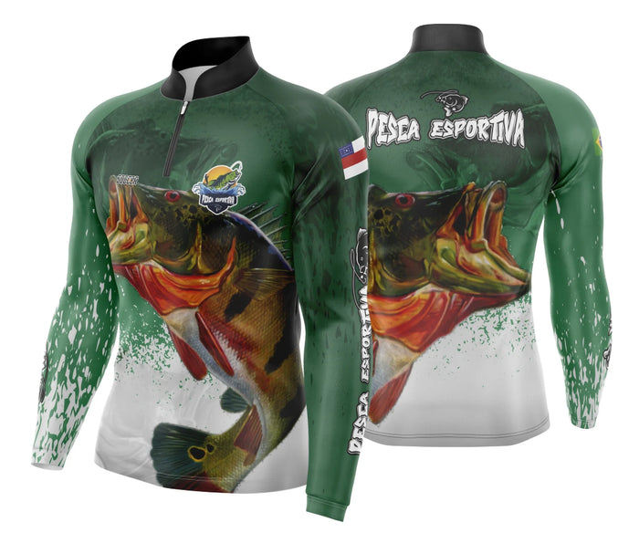 Camisa de Pesca Esportiva UV - Fisgada | Modelo 12