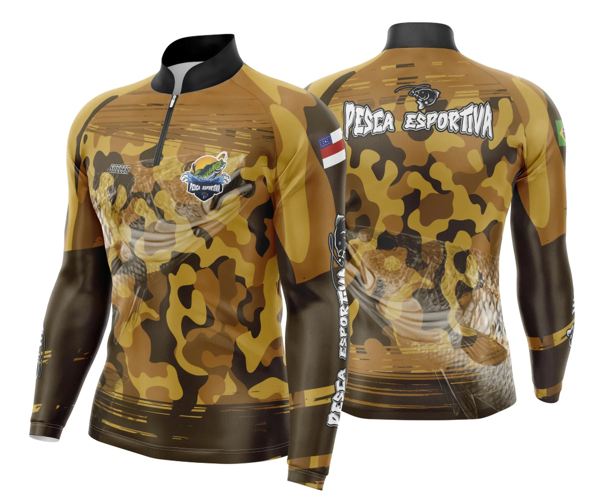 Camisa de Pesca Esportiva UV - Fisgada | Modelo 16