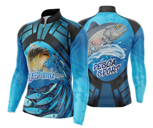 Camisa de Pesca Esportiva UV - Fisgada | Modelo 55