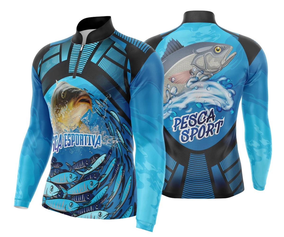 Camisa de Pesca Esportiva UV - Fisgada | Modelo 55