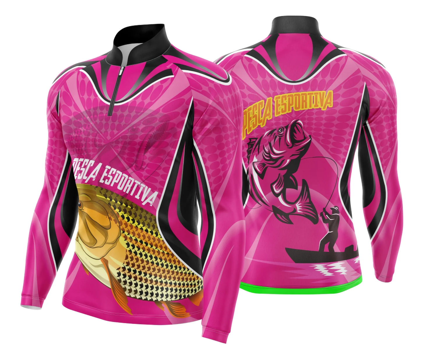 Camisa de Pesca Esportiva UV - Fisgada | Modelo 54
