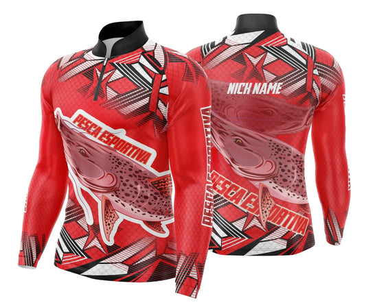 Camisa de Pesca Esportiva UV - Fisgada | Modelo 68