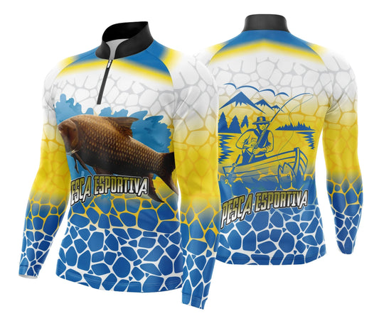 Camisa de Pesca Esportiva UV - Fisgada | Modelo 56