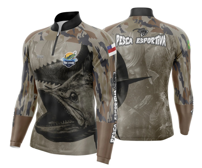 Camisa de Pesca Esportiva UV - Fisgada | Modelo 06