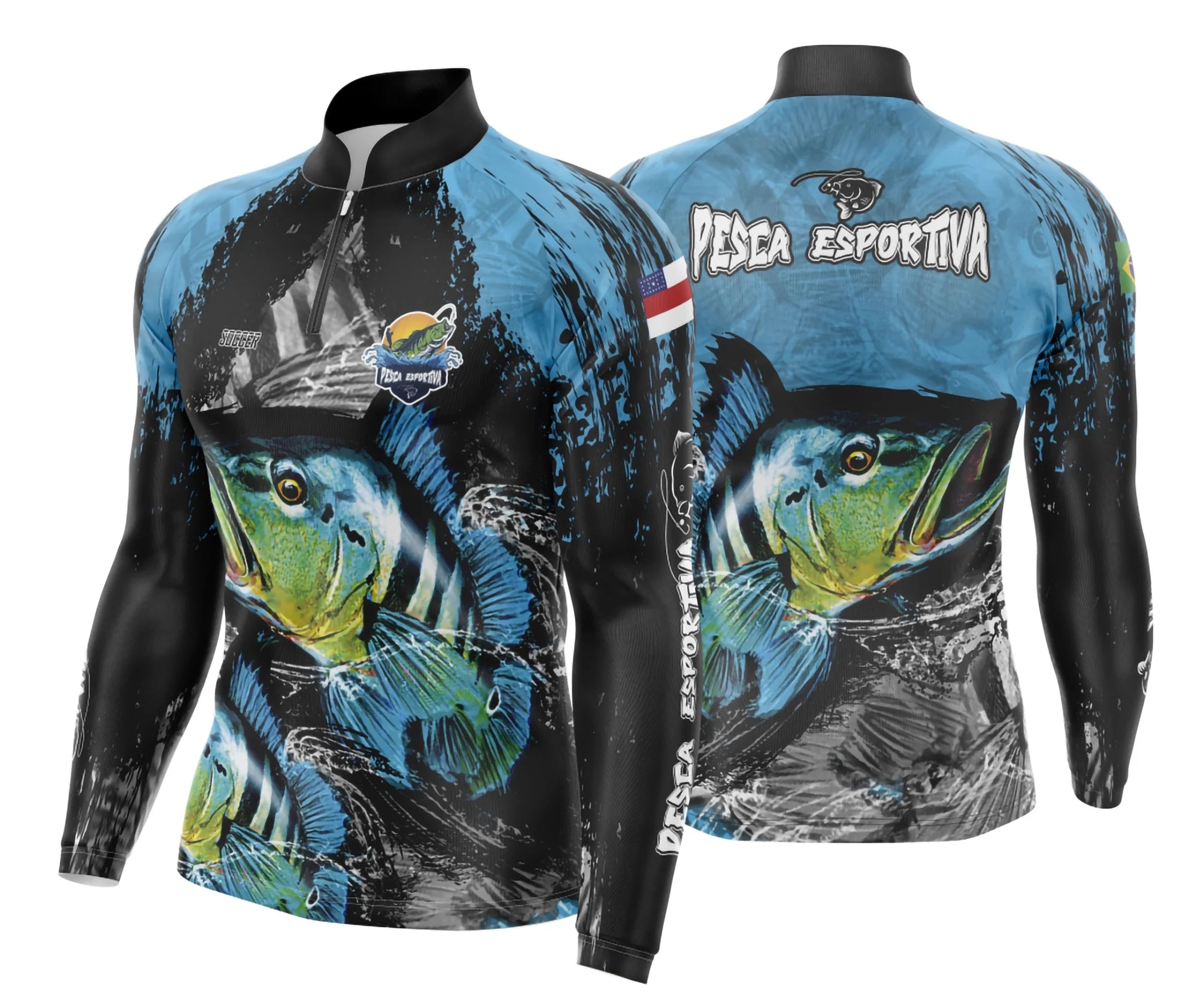 Camisa de Pesca Esportiva UV - Fisgada | Modelo 09