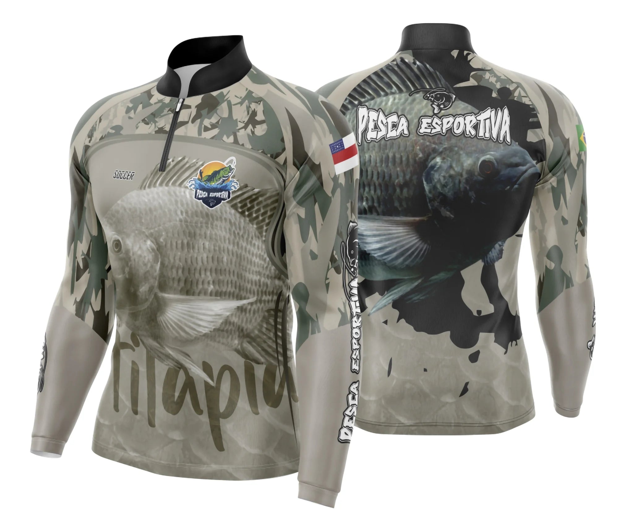 Camisa de Pesca Esportiva UV - Fisgada | Modelo 11