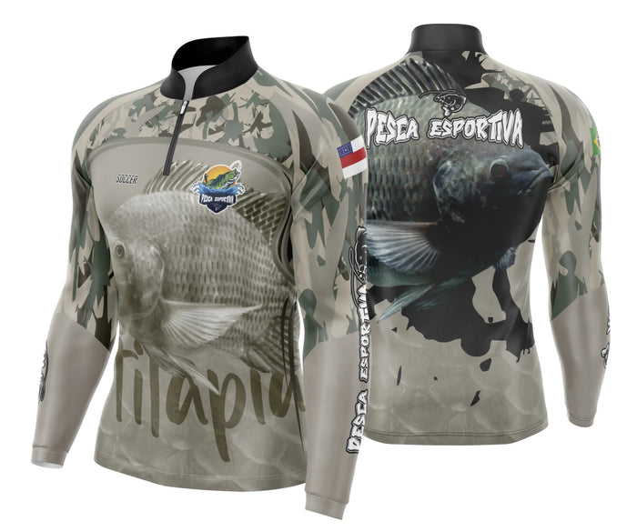 Camisa de Pesca Esportiva UV - Fisgada | Modelo 11