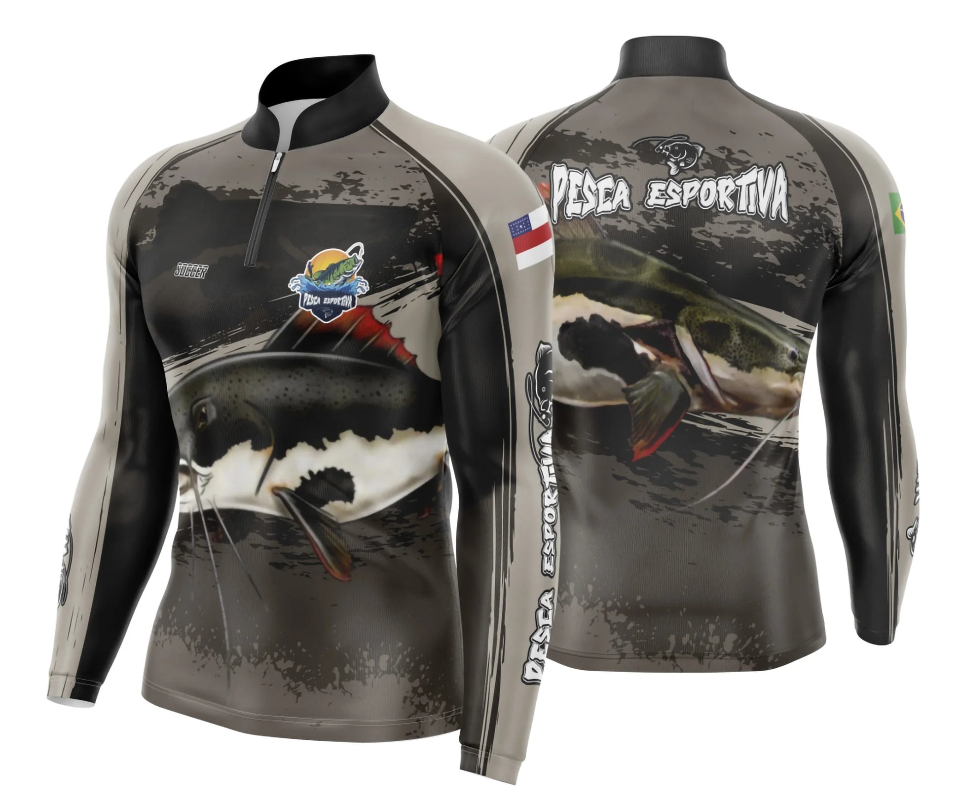 Camisa de Pesca Esportiva UV - Fisgada | Modelo 13