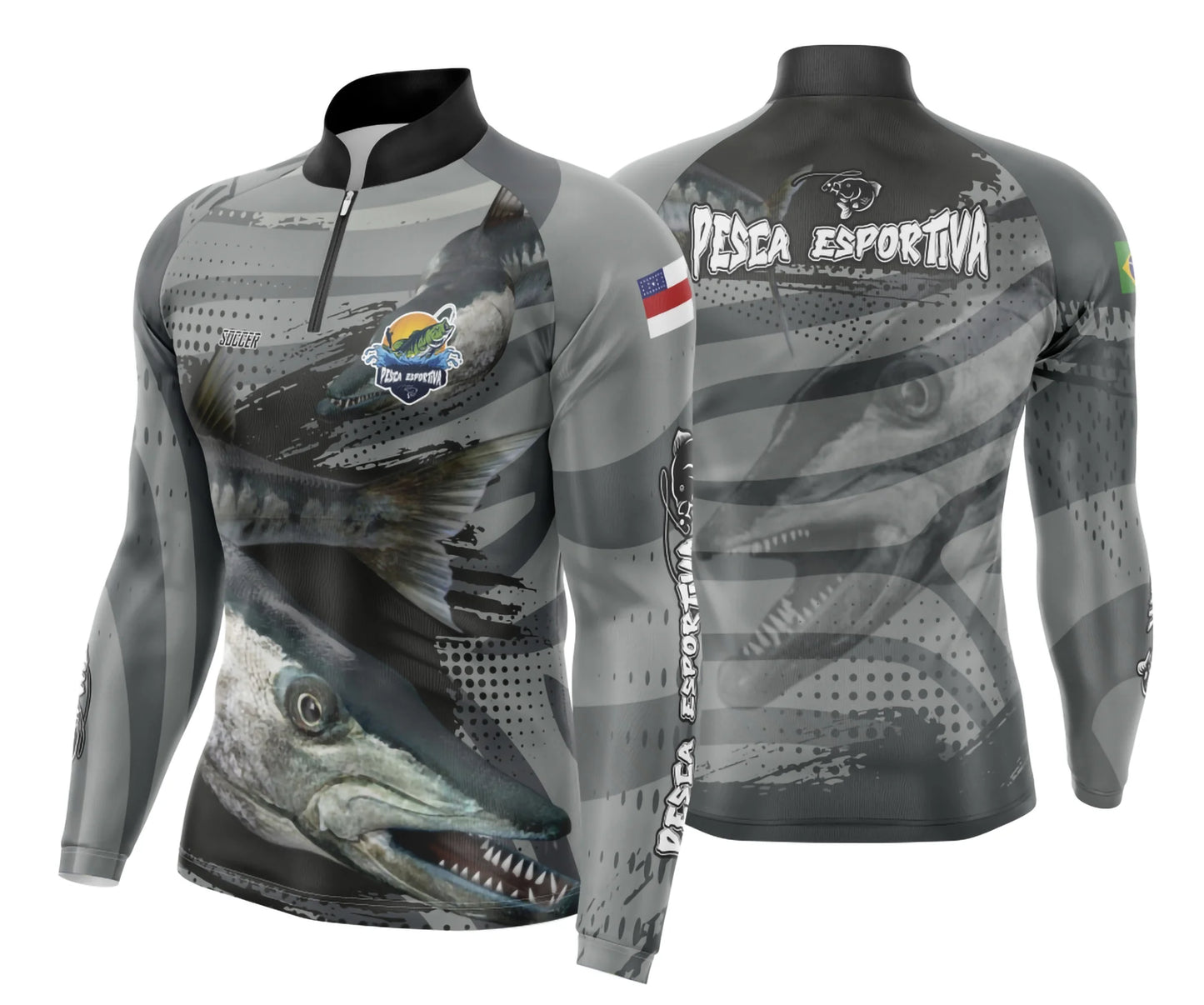 Camisa de Pesca Esportiva UV - Fisgada | Modelo 14