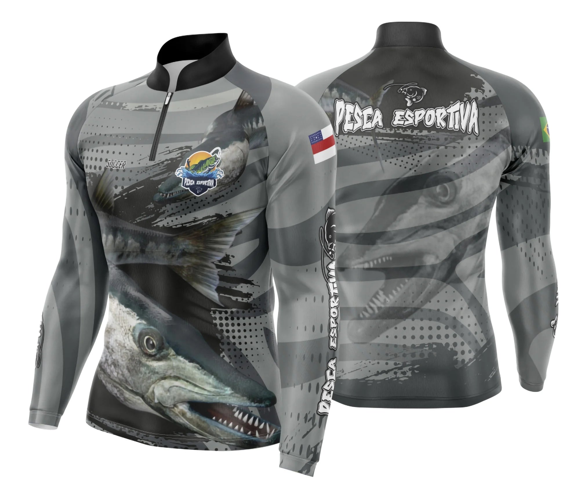 Camisa de Pesca Esportiva UV - Fisgada | Modelo 14