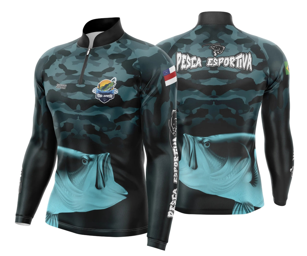 Camisa de Pesca Esportiva UV - Fisgada | Modelo 19
