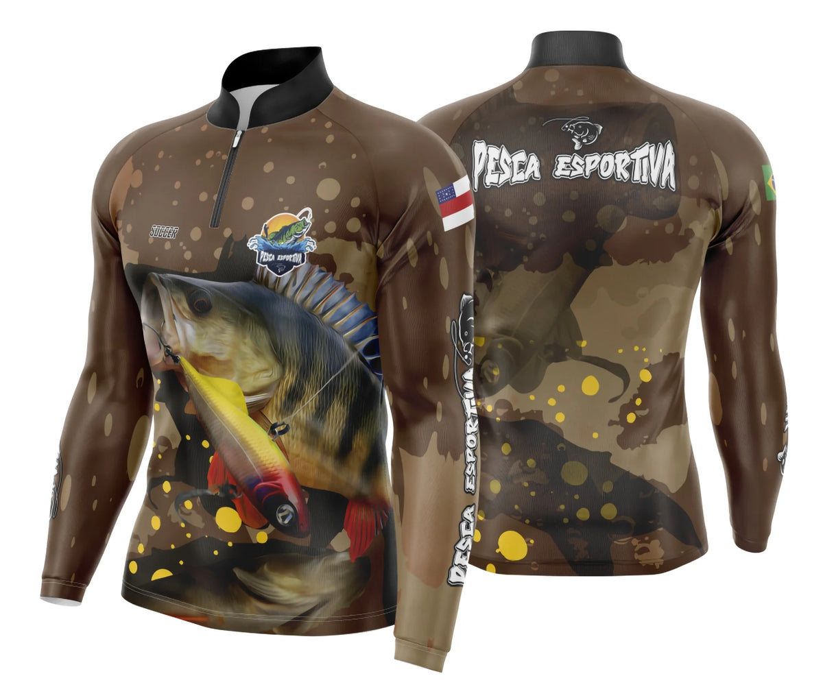 Camisa de Pesca Esportiva UV - Fisgada | Modelo 31