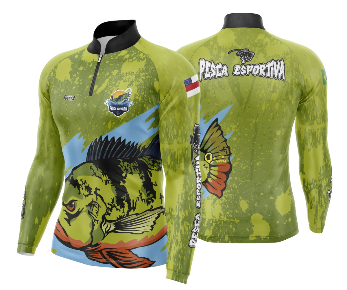 Camisa de Pesca Esportiva UV - Fisgada | Modelo 38