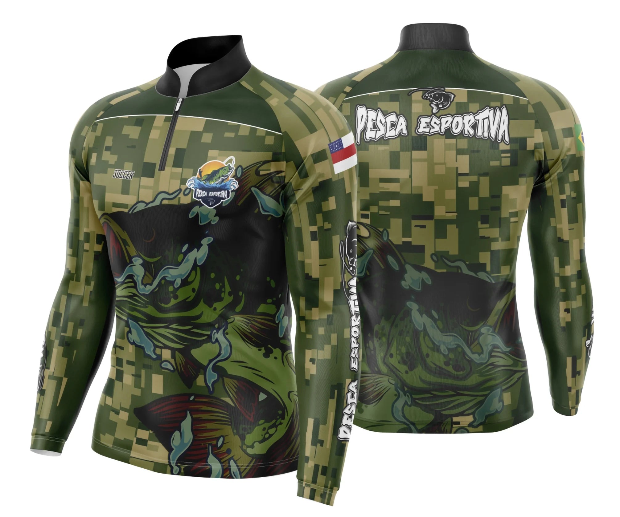 Camisa de Pesca Esportiva UV - Fisgada | Modelo 41