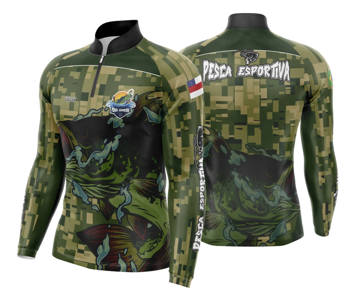 Camisa de Pesca Esportiva UV - Fisgada | Modelo 41