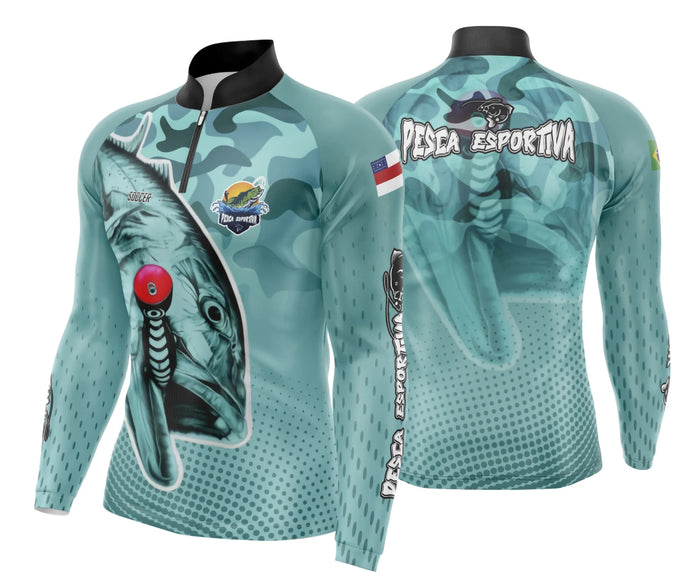 Camisa de Pesca Esportiva UV - Fisgada | Modelo 43