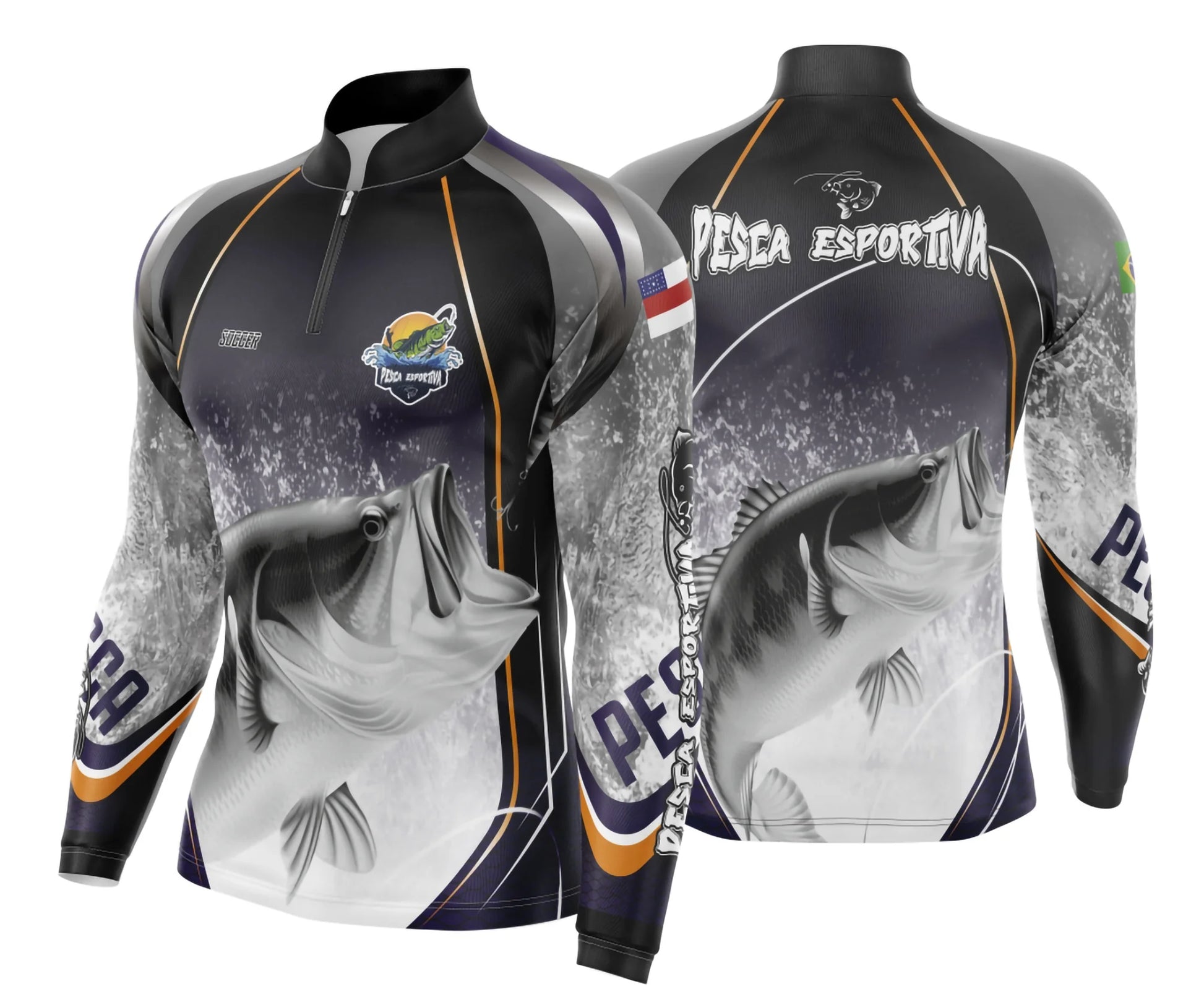 Camisa de Pesca Esportiva UV - Fisgada | Modelo 03