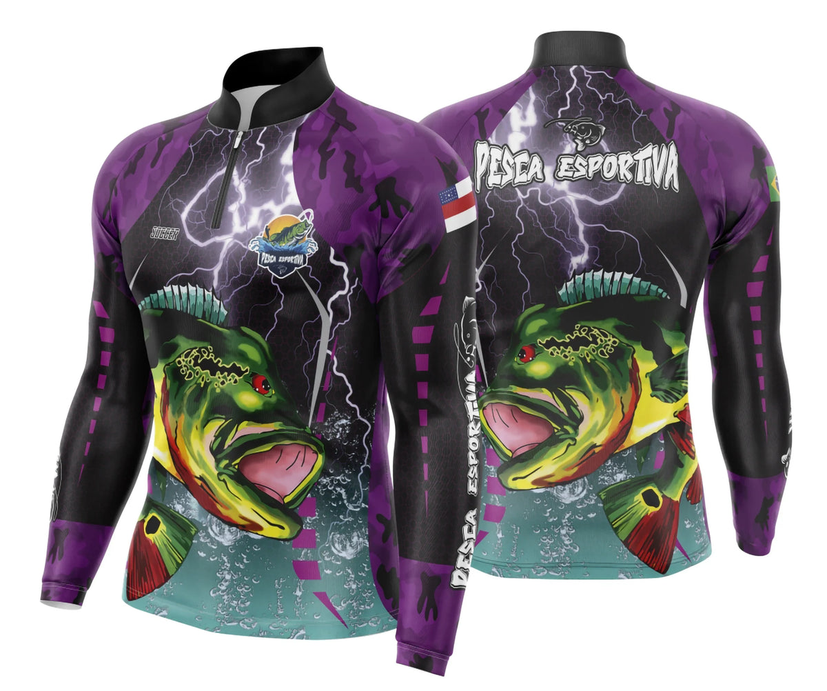 Camisa de Pesca Esportiva UV - Fisgada | Modelo 05