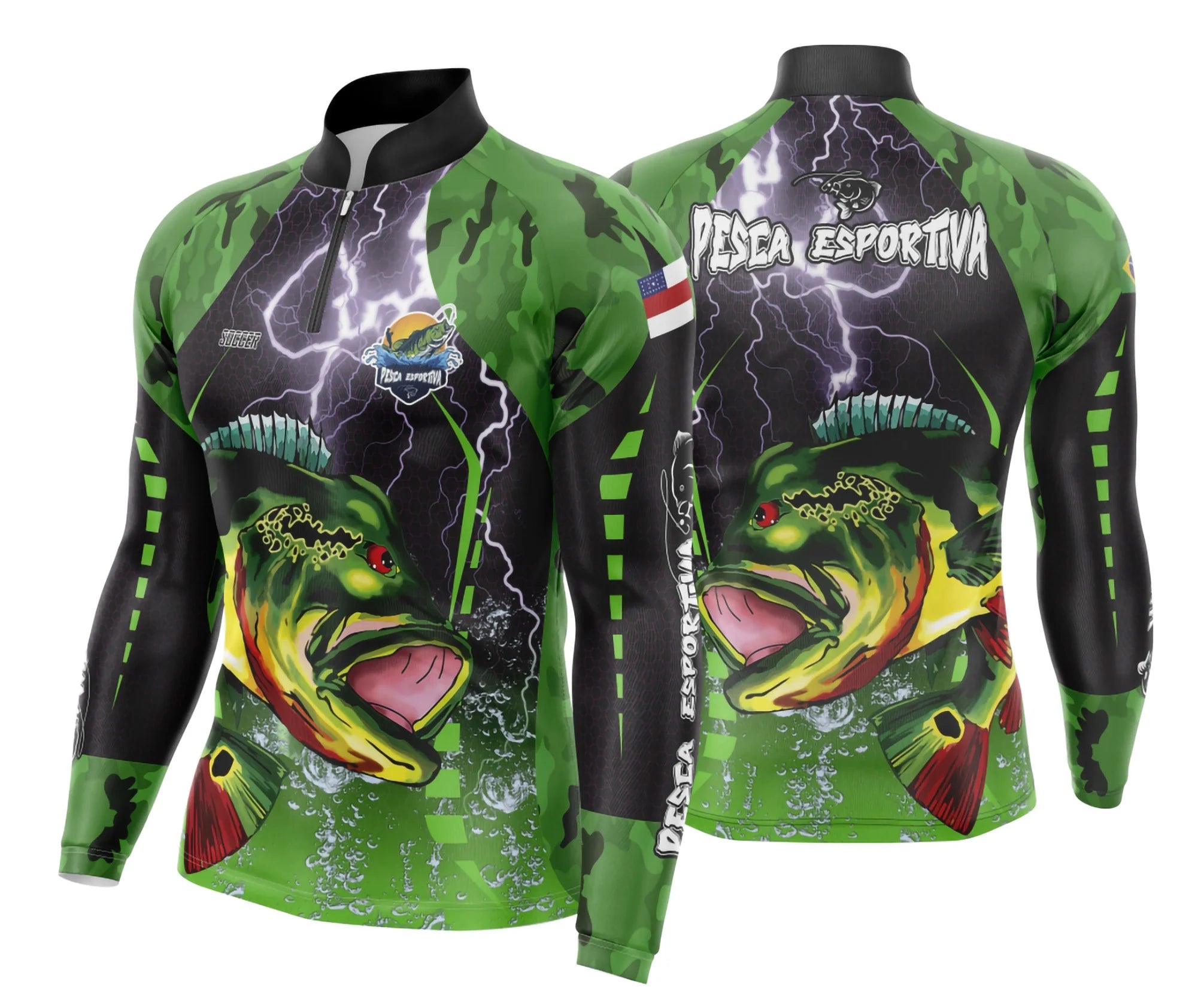 Camisa de Pesca Esportiva UV - Fisgada | Modelo 06
