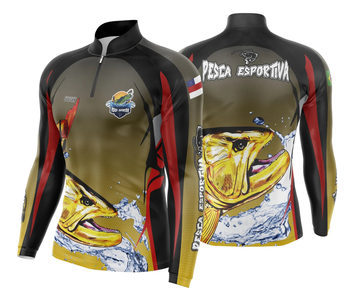Camisa de Pesca Esportiva UV - Fisgada | Modelo 09