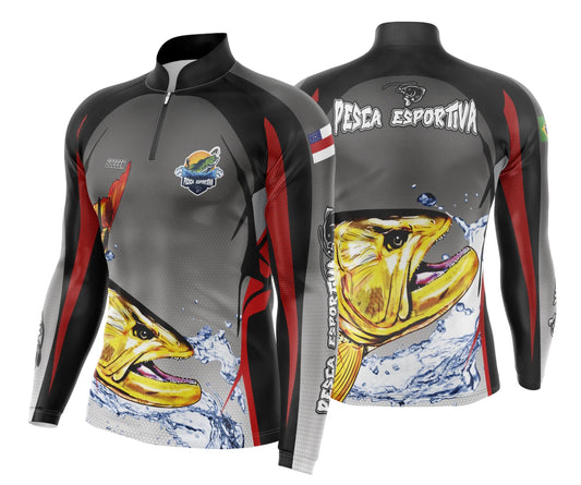 Camisa de Pesca Esportiva UV - Fisgada | Modelo 11
