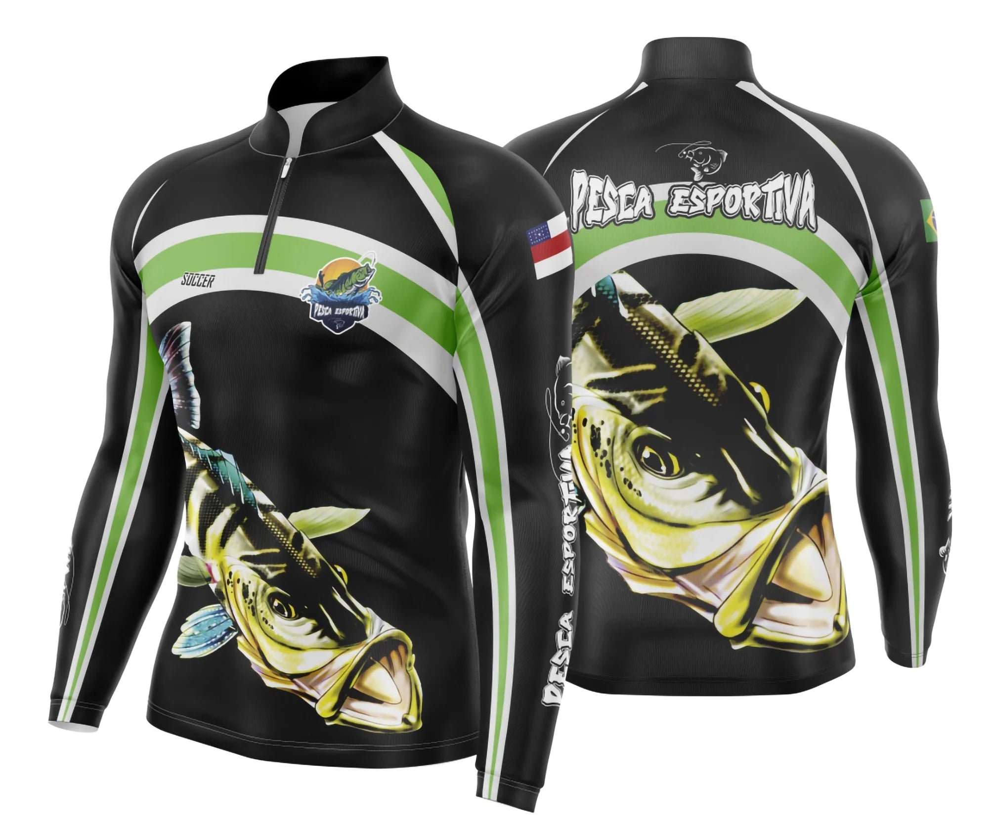 Camisa de Pesca Esportiva UV - Fisgada | Modelo 14
