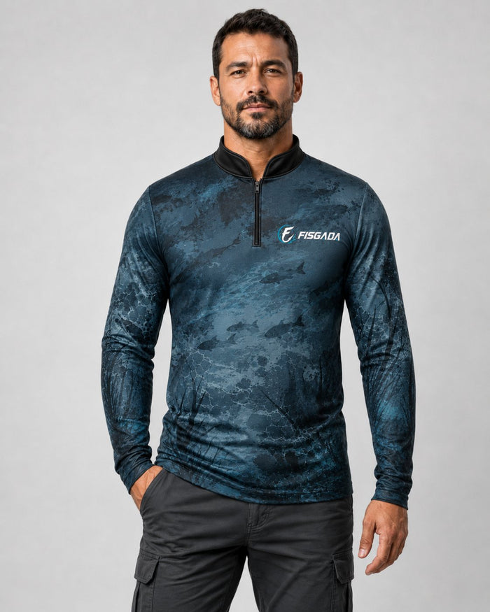 Camisa de Pesca Robalo Investida UV50+ Manga Longa